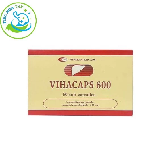 Vihacaps 600 - Hộp 5 vỉ x 10 viên